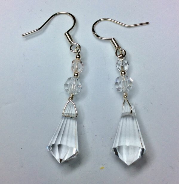 Egyptian Crystal, Sterling Silver Earrings | Pict Design