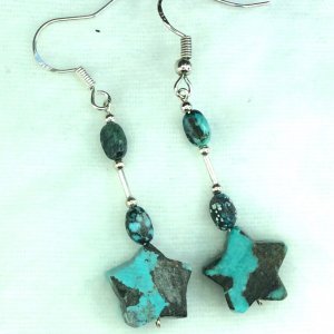 Arizona turquoise, sterling silver