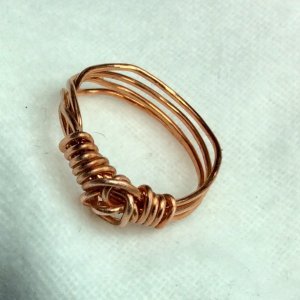 Copper wire ring ( recycled)