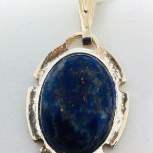 Lapis Lazuli, sterling silver